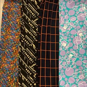 4 pairs of leggings bundle